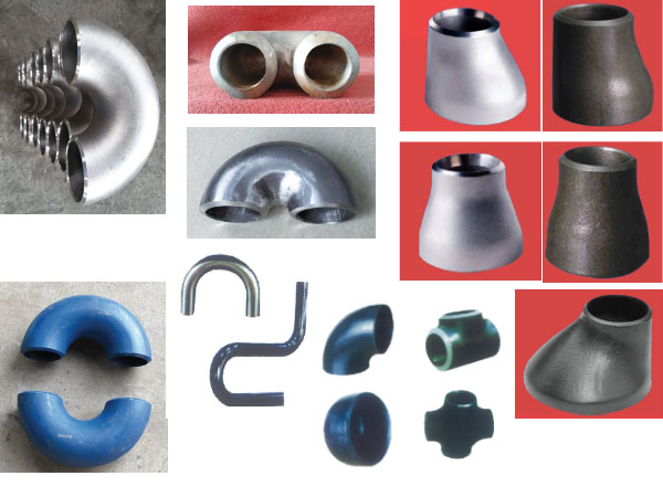 彎管、急彎彎管、偏心管、大小頭、三通、四通、管帽